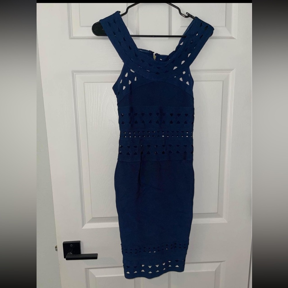 House of CB Navy Blue Dress